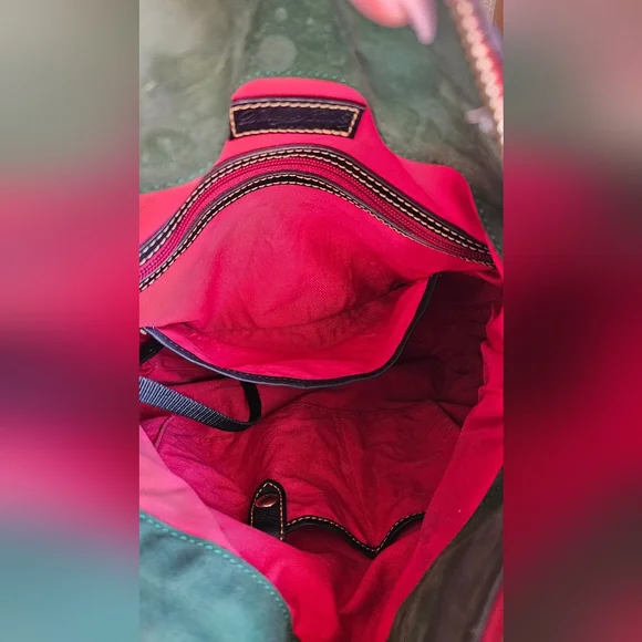 Dooney & Bourke Florentine Leather Mackenzie Bag - Picture 13 of 15